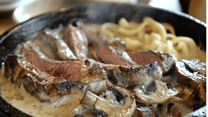 Beef Stroganoff image